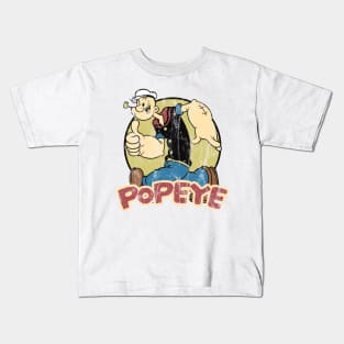 the sailor man - popeye Kids T-Shirt
